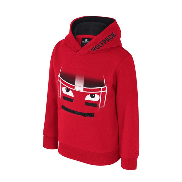 Red Toddler Fleece Blend Hood - Mas